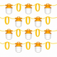 110V Industrial-Grade LED Festoon String Lights – IP67 Rated | 5 or 10 Lamps | Samsung LEDs