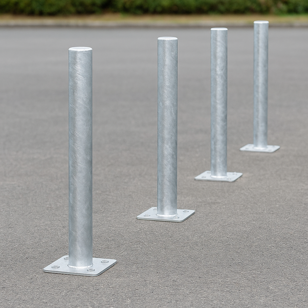 Crash Protection Bollards – Heavy-Duty Steel Safety Posts for Impact & Access Control
