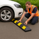 900mm Heavy-Duty Rubber Wheel Stop – Industrial Parking Block with Fixings for Cars, Vans & EV Bays