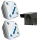 Protect 800 Wireless Driveway Alert System – Twin Receivers with Attachable Lens Caps