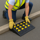 Heavy-Duty Rubber Kerb Ramp (100–200mm Height) – Smooth Access for Vehicles, Trolleys & Wheelchairs