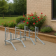 Type B Heavy-Duty Cycle Rack – Single-Sided, Space-Saving Bike Parking for Up to 10 Cycles