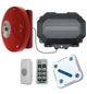 Wireless Commercial Bell Kit with Adjustable Loud Bell & Additional Chime Receiver