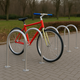 KirbArc 48mm Cycle Stand – Heavy-Duty Toast Rack Style Bike Rack for 2 Bicycles | Galvanised or Stainless Steel