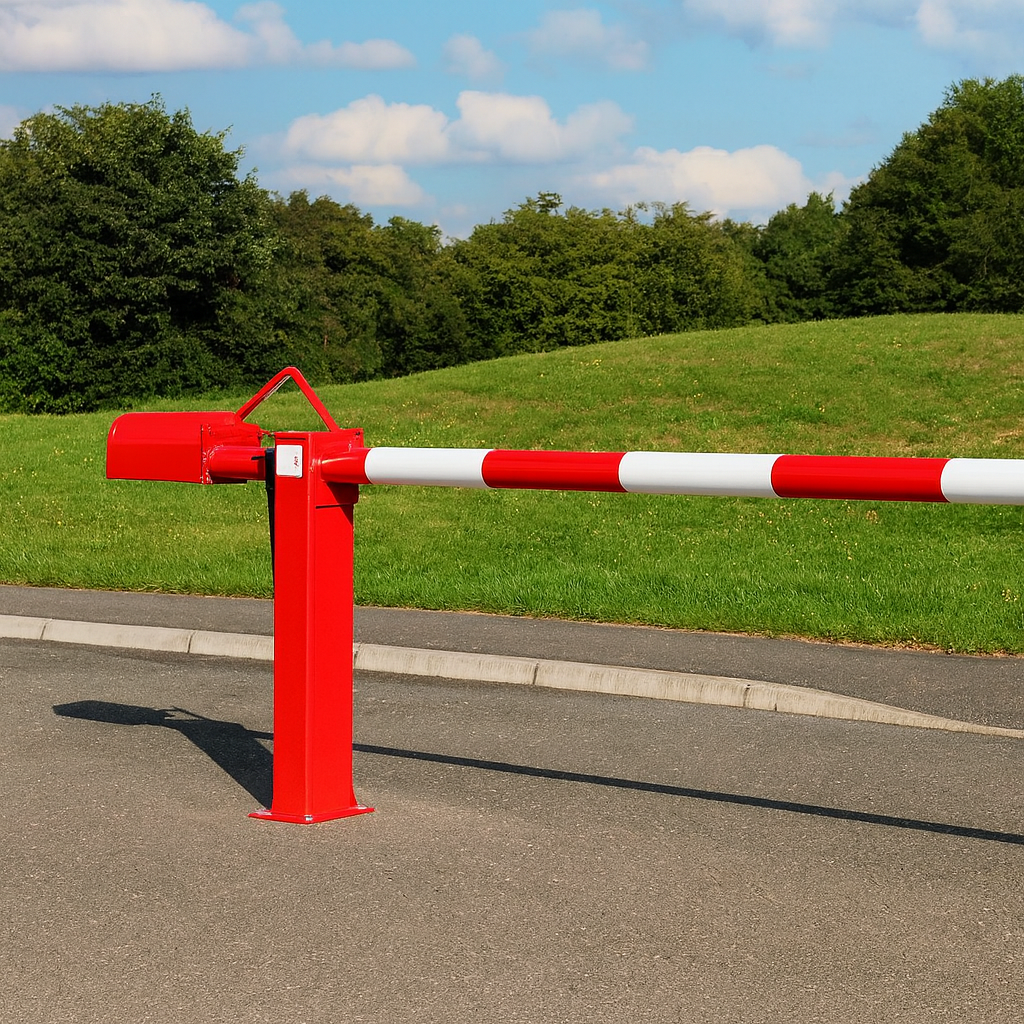 Heavy-Duty Manual Arm Barrier (6–9 Metres) – Industrial-Grade Secure Access Control for Wide Entrances