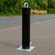 Heavy-Duty Telescopic Parking Post – Retractable Anti-Theft Security Bollard with Integrated Lock (Black Finish)
