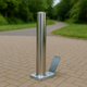 900mm Heavy-Duty Removable Parking Post – Anti-Theft Security Bollard with Lockable Base