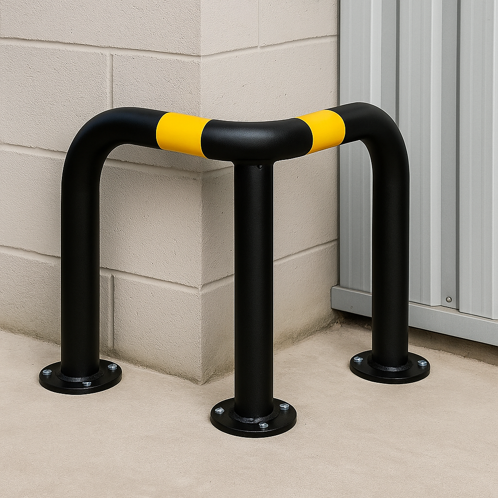 Barriguard Corner Protection Hoop | Heavy-Duty Impact Barrier for Warehouse & Vehicle Safety