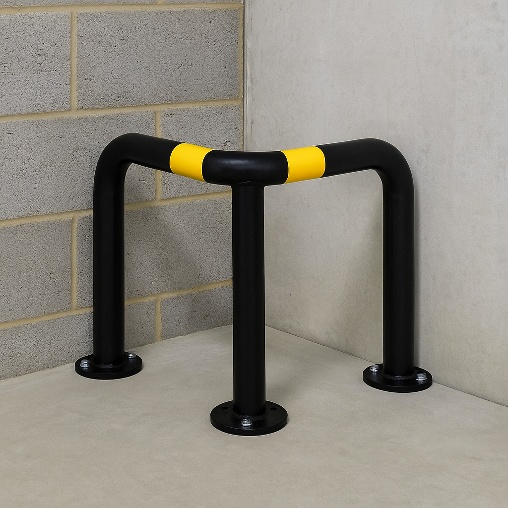 Barriguard Corner Protection Hoop | Heavy-Duty Impact Barrier for Warehouse & Vehicle Safety