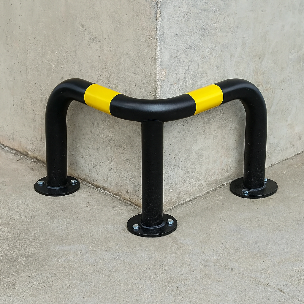 Barriguard Corner Protection Hoop | Heavy-Duty Impact Barrier for Warehouse & Vehicle Safety