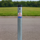 StealthGuard 580mm Retractable Parking Post | Compact Driveway Security Bollard