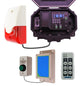 Protect-800 Wireless Commercial Doorbell Kit – Heavy-Duty Push Button with Siren & Flashing Strobe, Fully Adjustable Duration