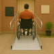 Durable Wheelchair Ramp with Handrails – Adjustable 3ft to 12ft