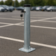 750mm Lockable Hinged Parking Post – Heavy-Duty Fold-Down Bollard with Key Lock