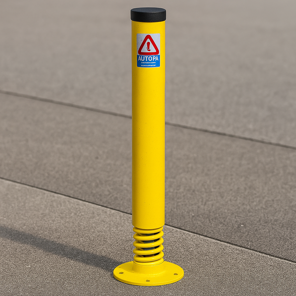 ImpactFlex Fixed Sprung Boundary Post | Flexible Rebound Bollard for Safer Traffic Management