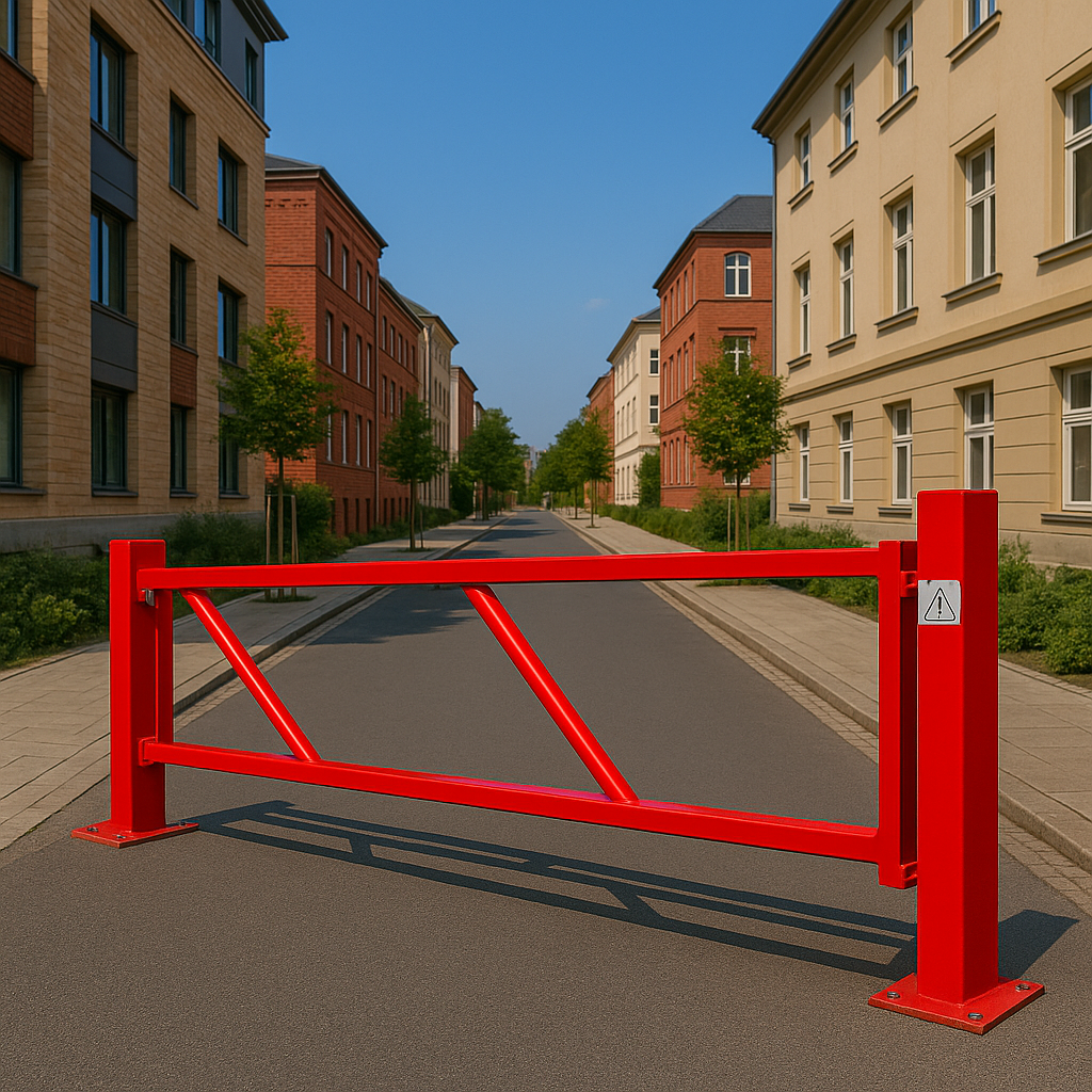 Heavy-Duty Double Swing Security Gate – Manual | 6m–14m Span | Galvanised or Powder-Coated Finish