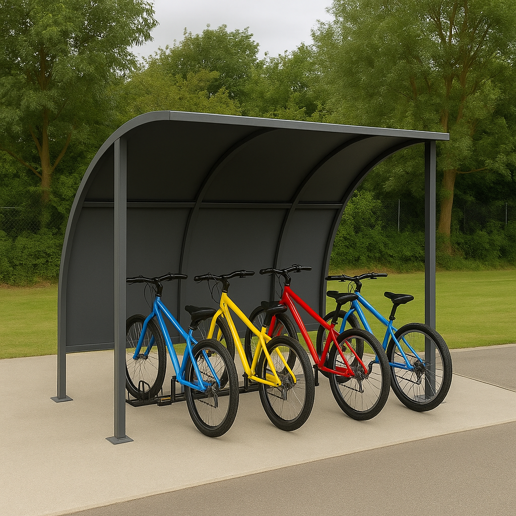Covered Bicycle Shelters