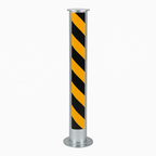 100mm Fully Telescopic Security Bollard with Integrated Lock – Heavy-Duty Retractable Driveway Post