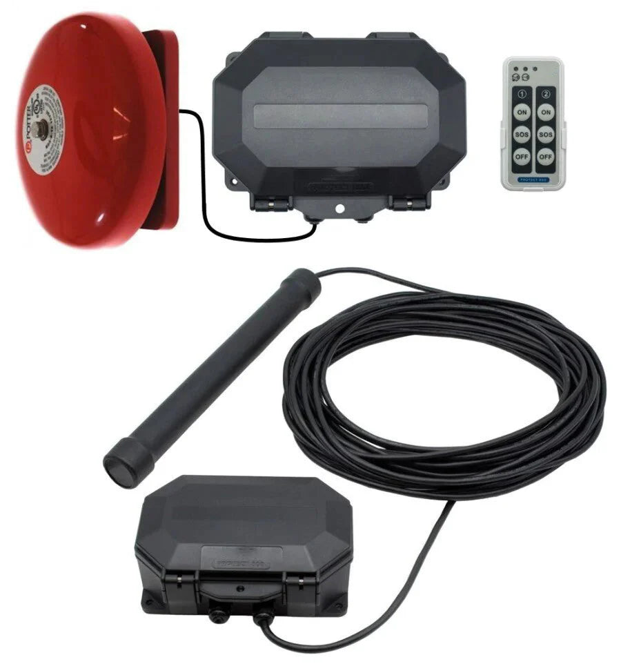 Protect 800 Long Range Driveway Metal Detecting Alarm with Outdoor Receiver & Loud Bell