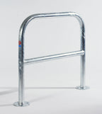 BiltHaus Cycle Stand – 48mm Ø | Secure 2-Bike Rack | Galvanised or Stainless Steel | Ragged or Flanged Fixings