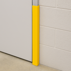 Black Bull Sliding Door Protection Guard – 1200mm Steel Impact Shield for Indoor Use