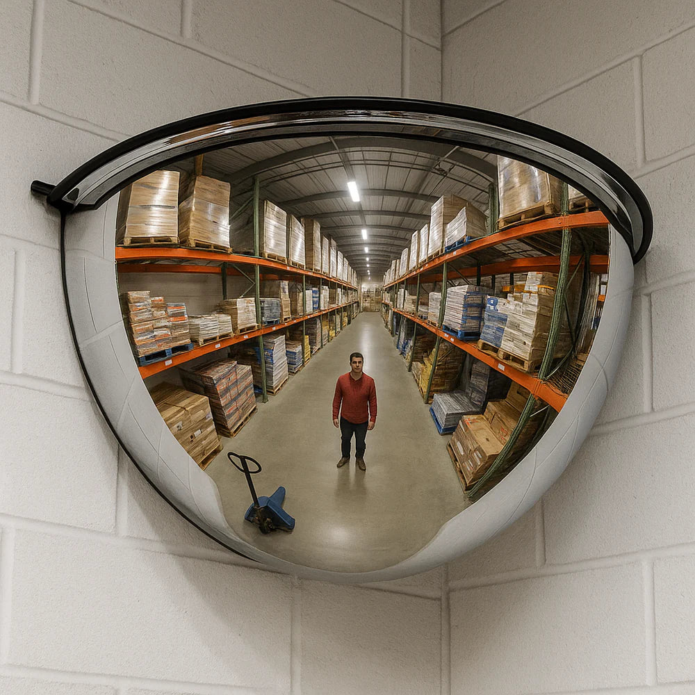 180° Hemispherical Internal Security Mirror