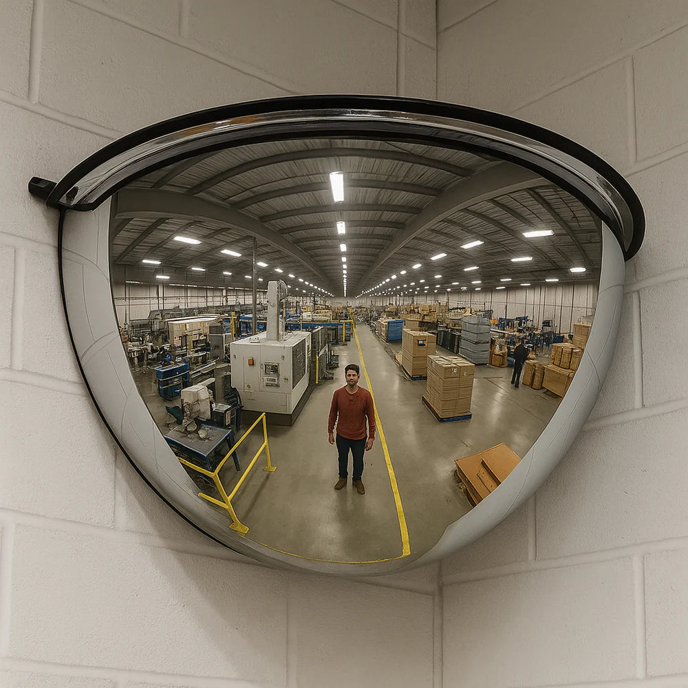180° Hemispherical Internal Security Mirror