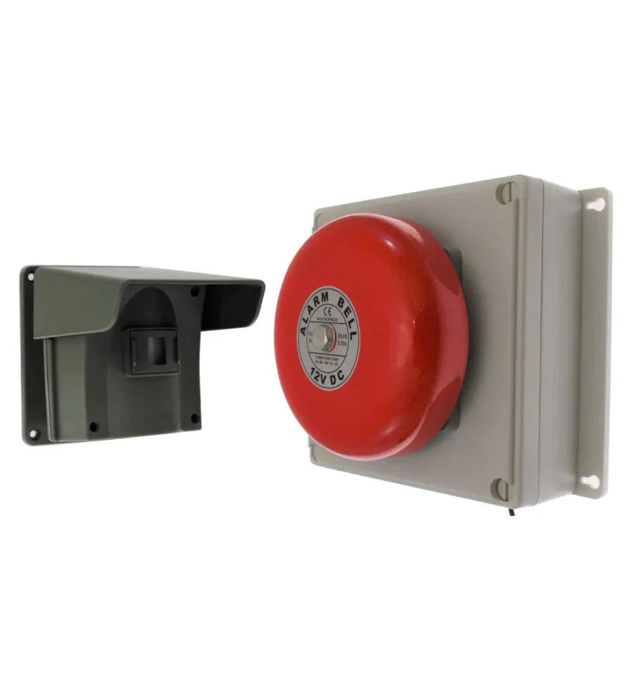 Protect 800 Long-Range Wireless Driveway Alert – Outdoor Bell Receiver & PIR with New Pencil Beam