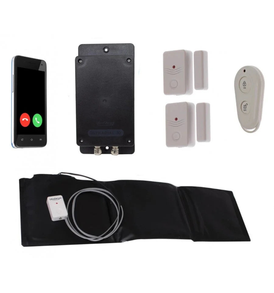 Covert Battery-Powered 3G GSM UltraDIAL Door & Pressure Mat Alarm