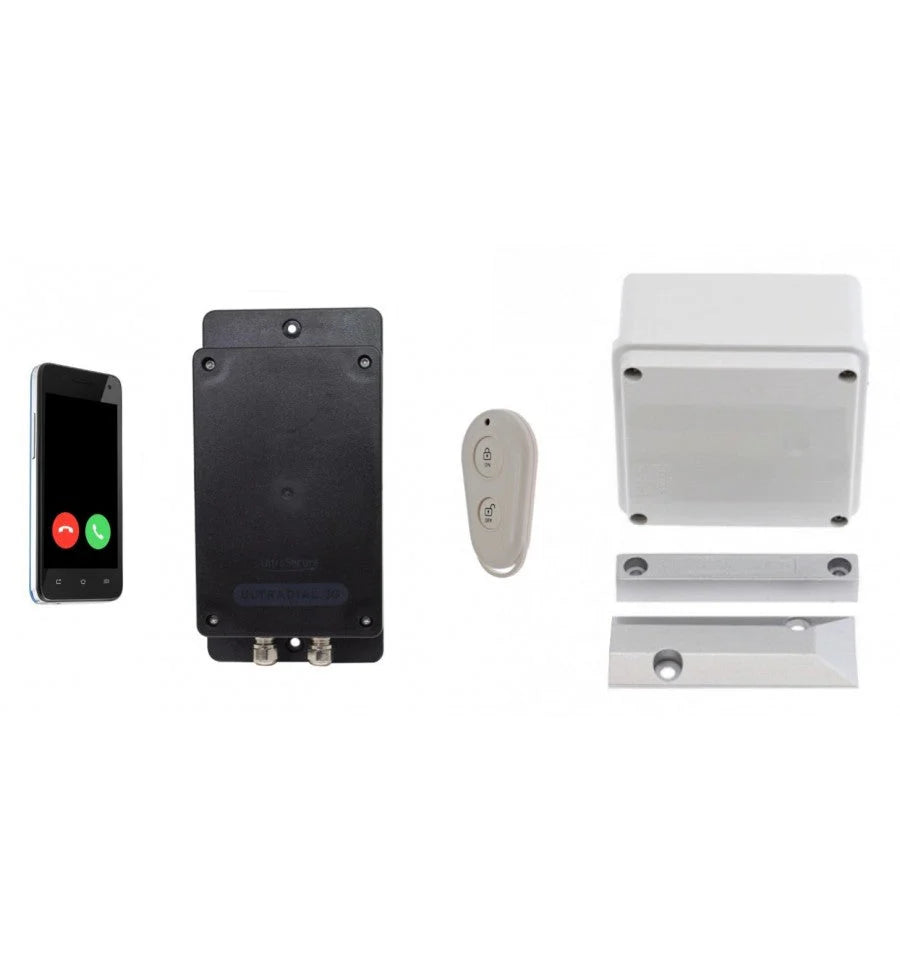 Remote Covert Battery-Powered 3G GSM UltraDIAL Gate Alarm