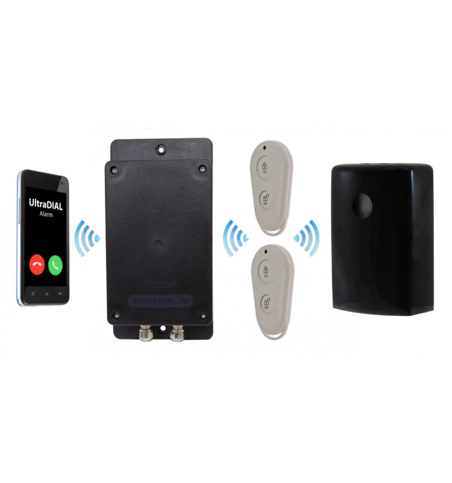 Battery Covert & Silent GSM UltraDIAL Alarm with 1 x Outdoor UltraPIR