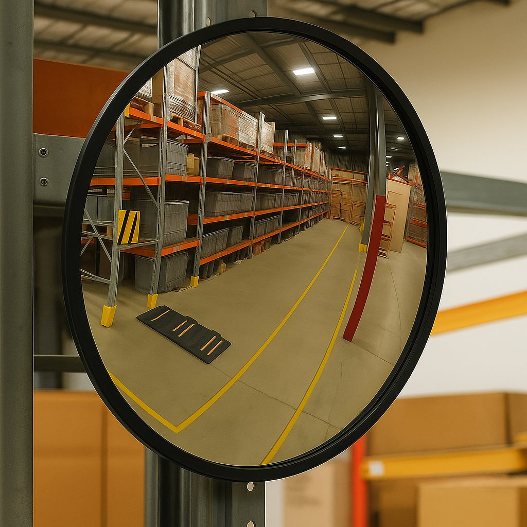 130° Wide-Angle Round Indoor Security Mirror