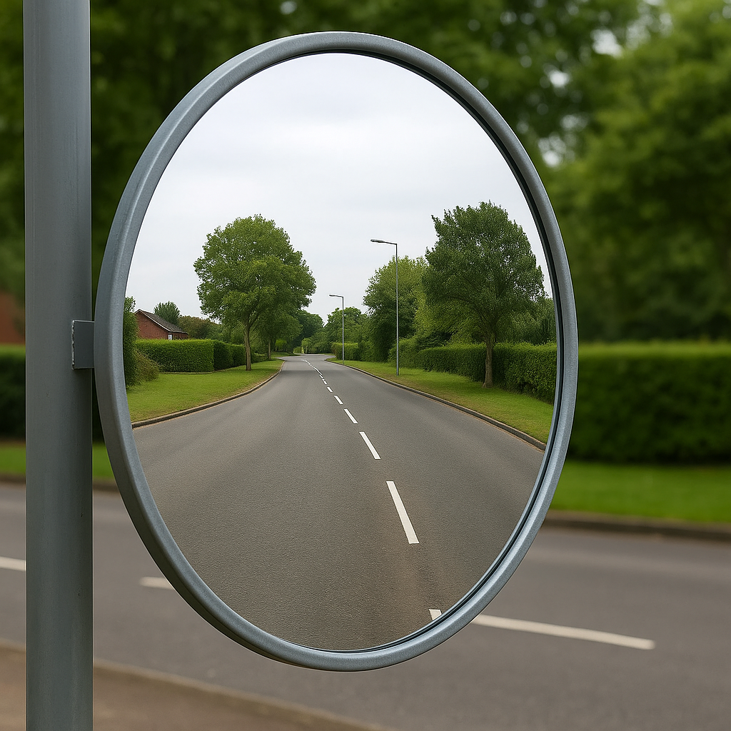 Acrylic Convex Safety Mirror – Indoor Visibility & Blind Spot Reduction