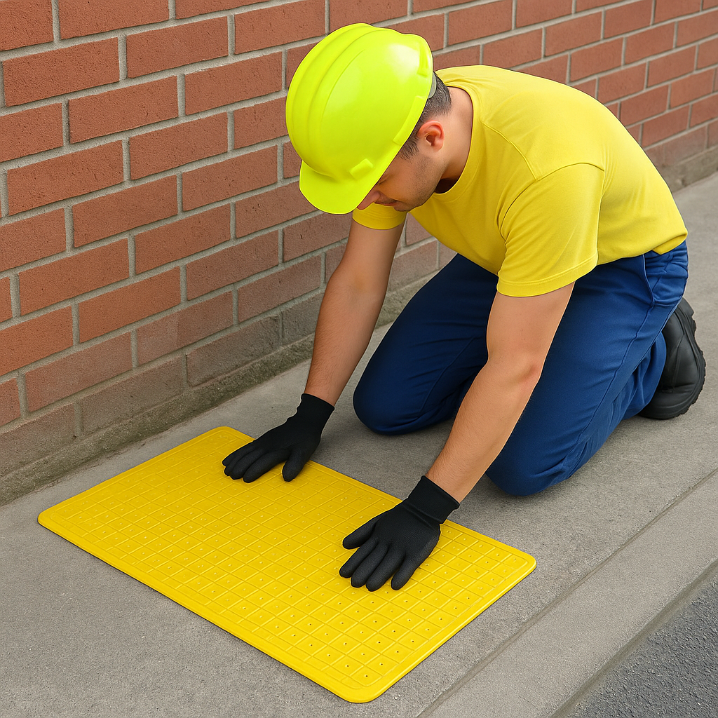 Trench Cover – Heavy-Duty Anti-Slip Safety Plate for Pedestrian & Vehicle Access