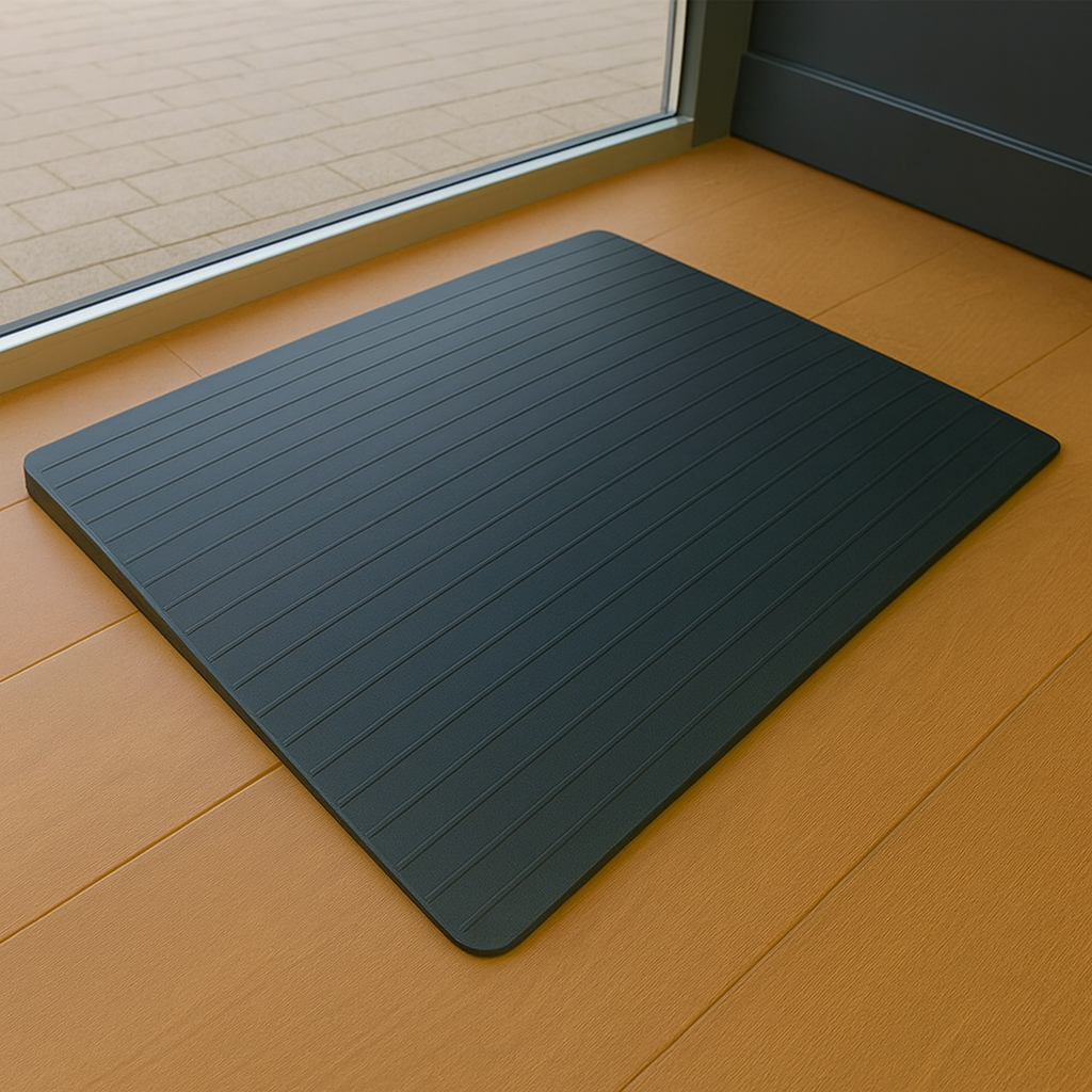 Rubber Kerb Ramp – Supports Up to 100mm Height & 1000kg Load