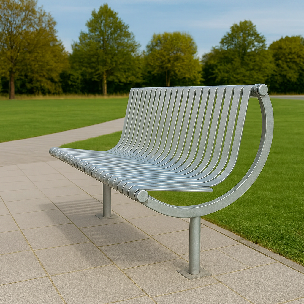 Duraforgix Steel Seat – 1750mm | Durable Seating for Public Spaces