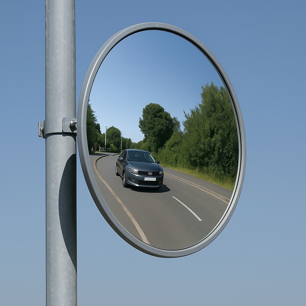 Acrylic Convex Safety Mirror – Indoor Visibility & Blind Spot Reduction