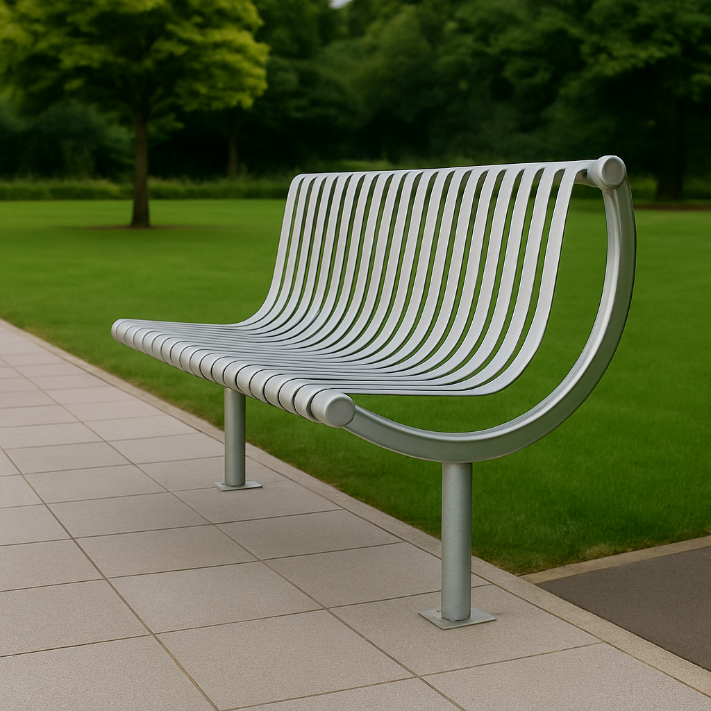Duraforgix Steel Seat – 1750mm | Durable Seating for Public Spaces