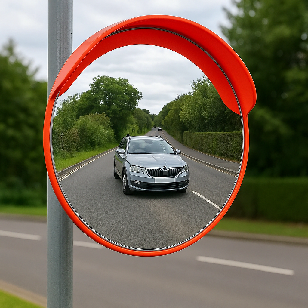 Acrylic Convex Safety Mirror – Indoor Visibility & Blind Spot Reduction
