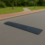High-Visibility Plastic Rumble Strip – Road Safety Solution with Pre-Drilled Fixings