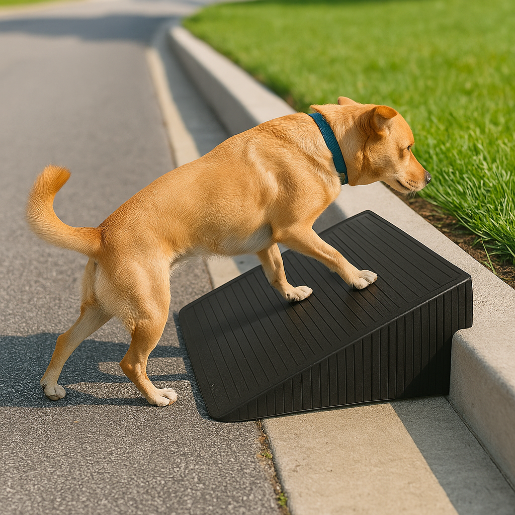 Durable Rubber Pet Step Ramp – Safe and Comfortable for Pets (25mm to 100mm)