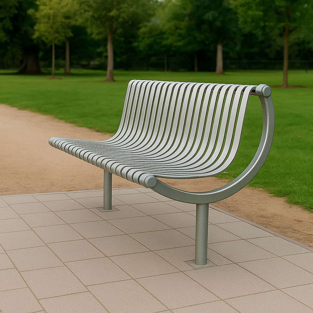 Duraforgix Steel Seat – 1750mm | Durable Seating for Public Spaces