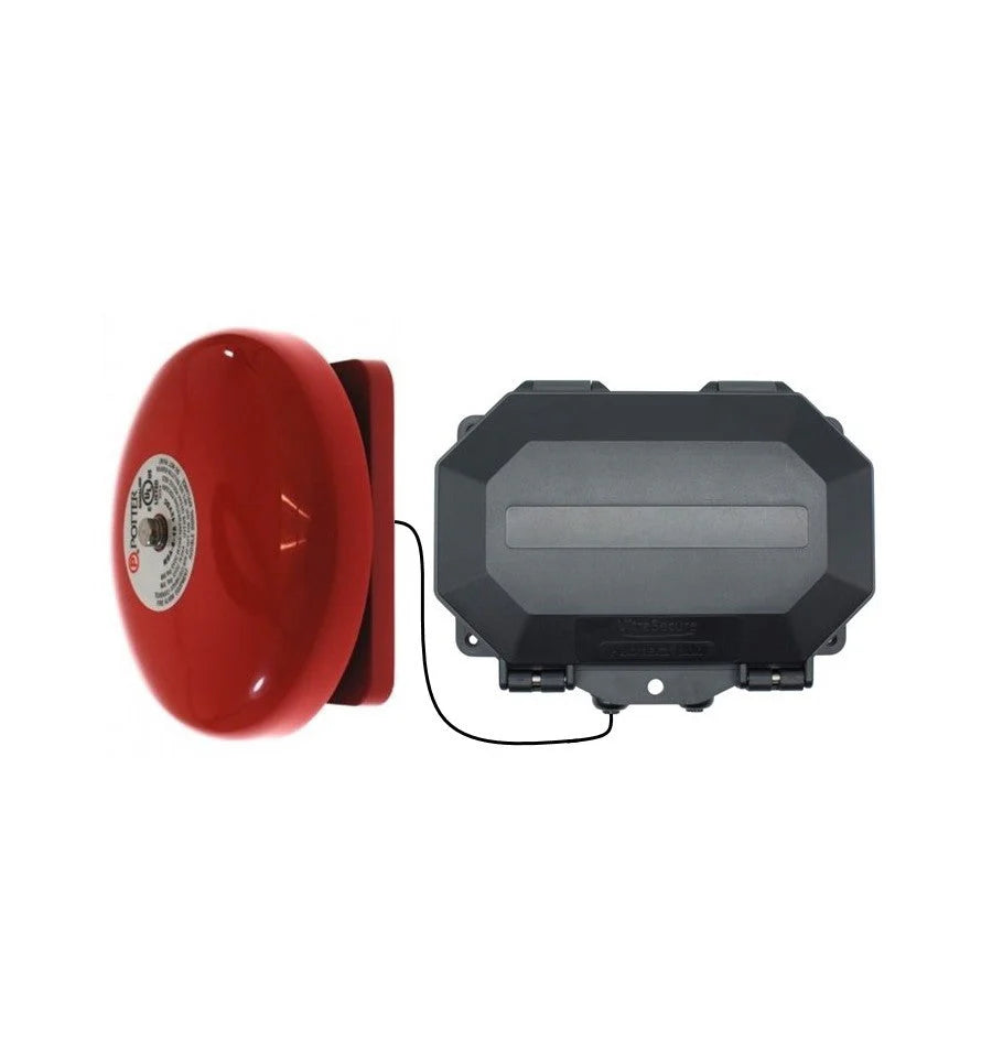 Protect-800 Wireless Commercial Bell Kit – Loud Bell with Fully Adjustable Duration