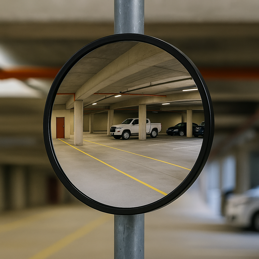 130° Wide-Angle Round Indoor Security Mirror