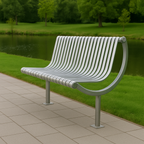 Duraforgix Steel Seat – 1750mm | Durable Seating for Public Spaces