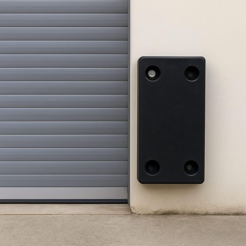 Heavy-Duty SBR Rubber Dock Bumper – 600 x 300 x 80mm | Impact Protection for Loading Bays, HGVs & Warehouses