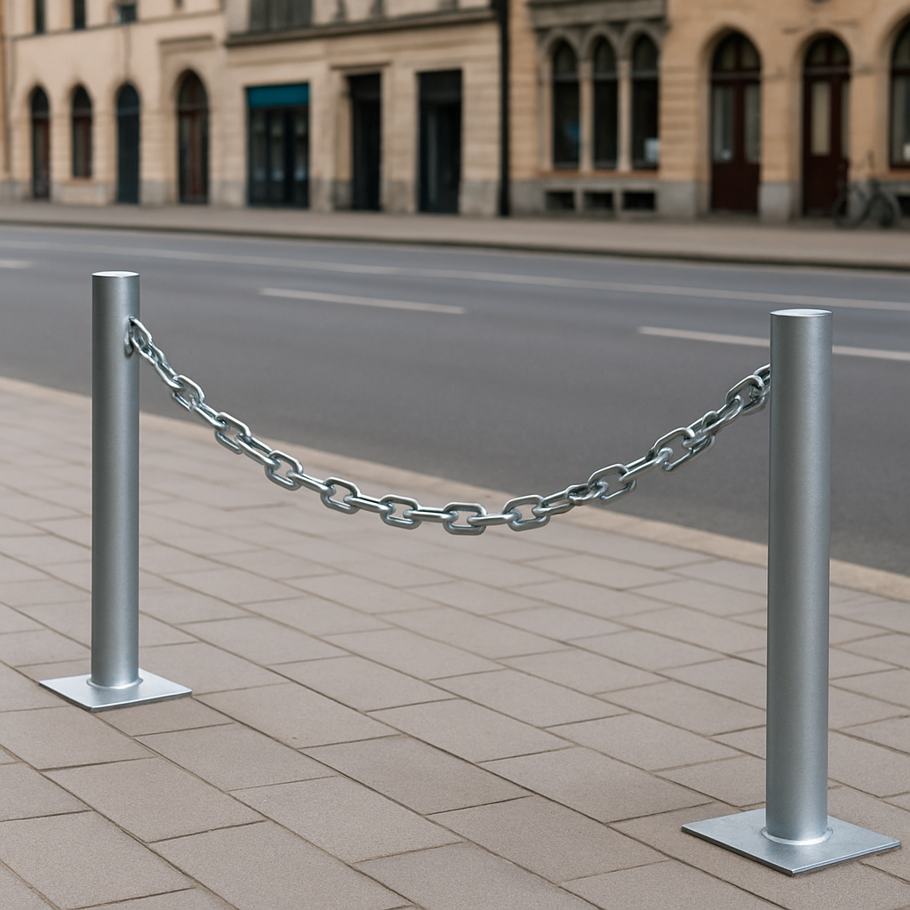 1m Galvanised Steel Chain Links – Heavy-Duty & Corrosion-Resistant for Barriers, Fencing & Anchoring
