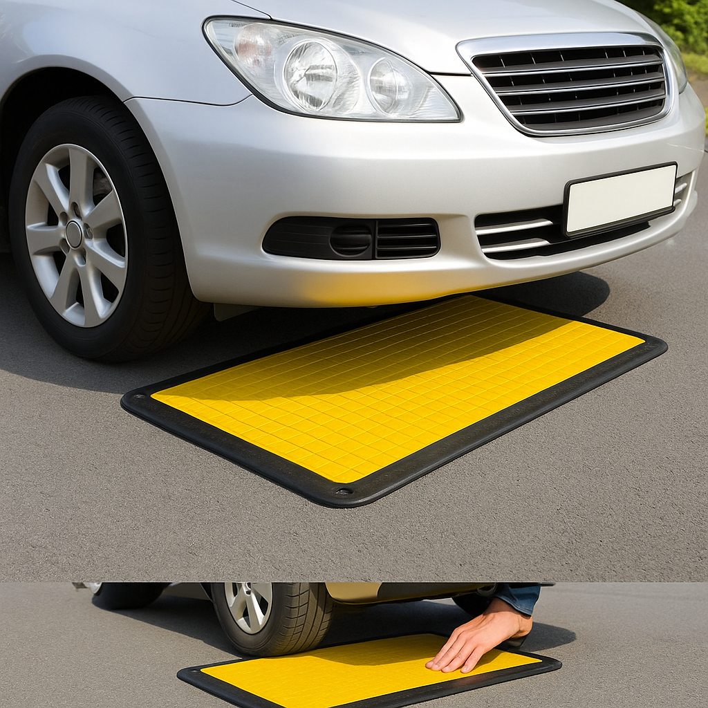 Trench Cover with Flexi-Edge – Heavy-Duty Driveway Board for Safe Vehicle & Pedestrian Access