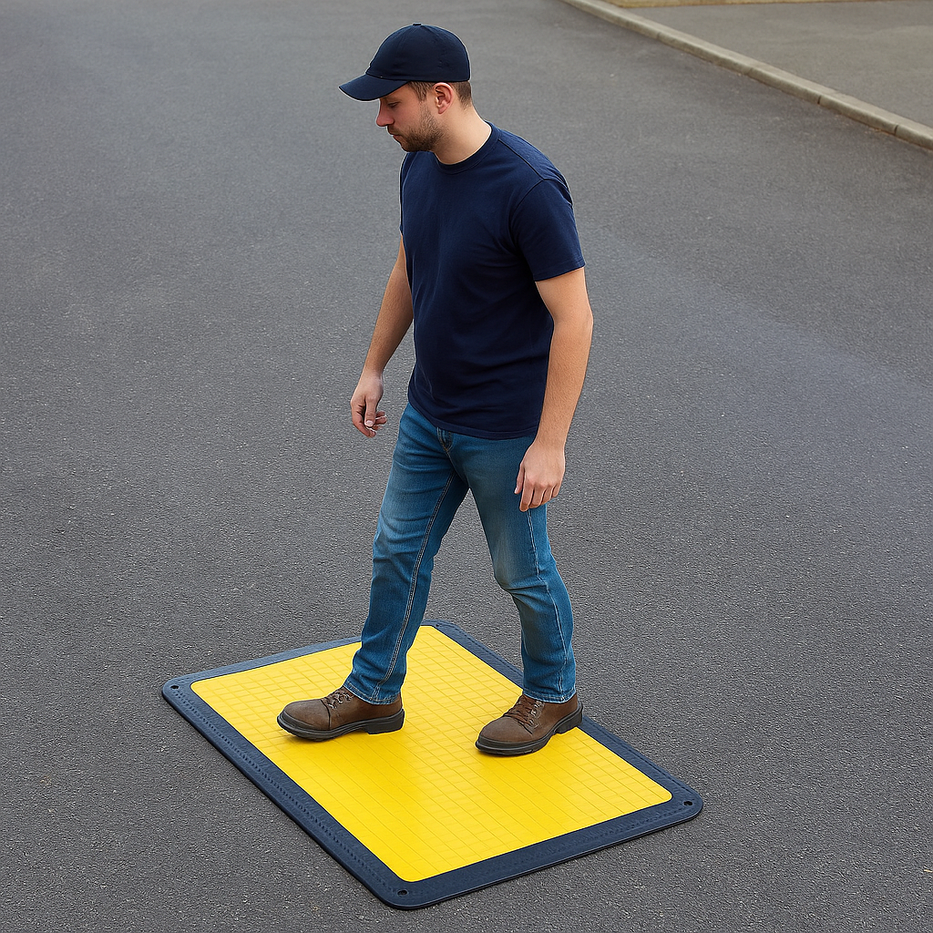 Trench Cover with Flexi-Edge – Heavy-Duty Driveway Board for Safe Vehicle & Pedestrian Access