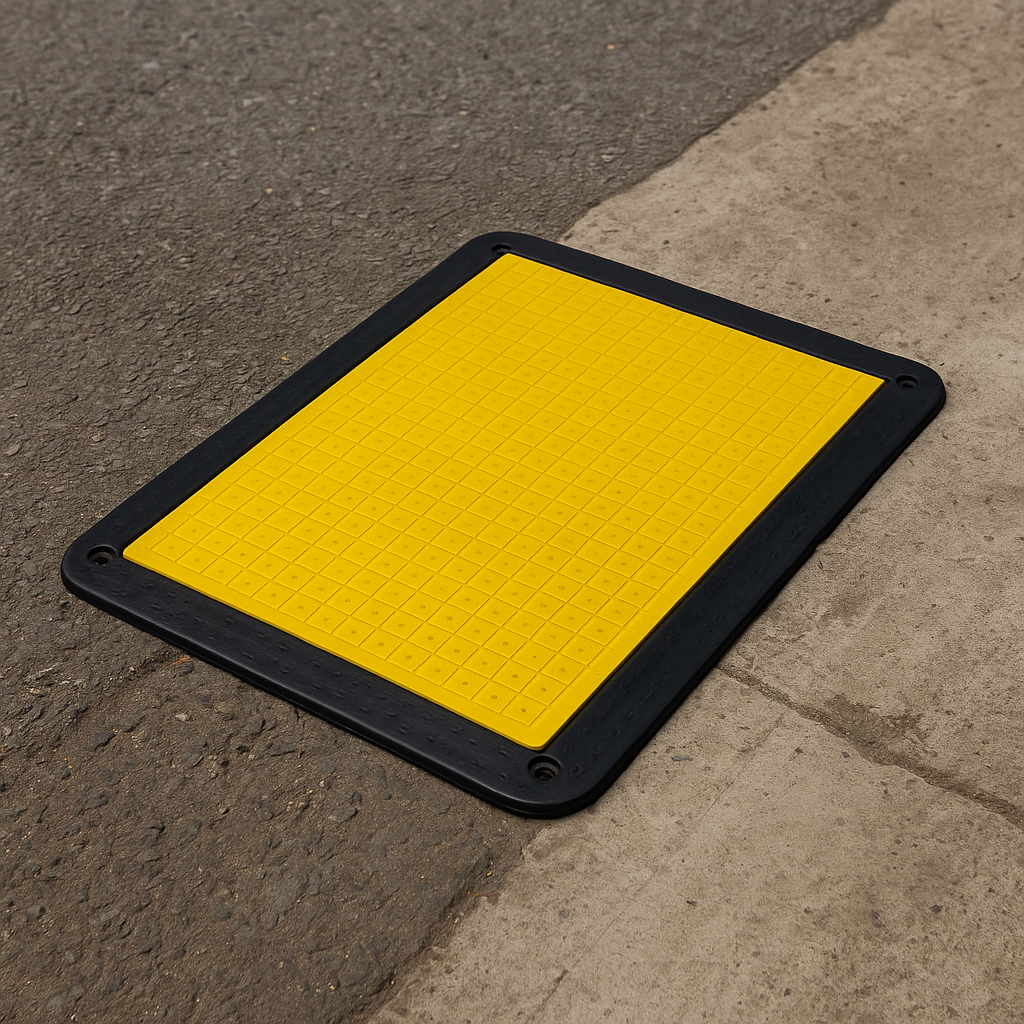 Trench Cover with Flexi-Edge – Anti-Slip Safety Plate for Pedestrian & Vehicle Access